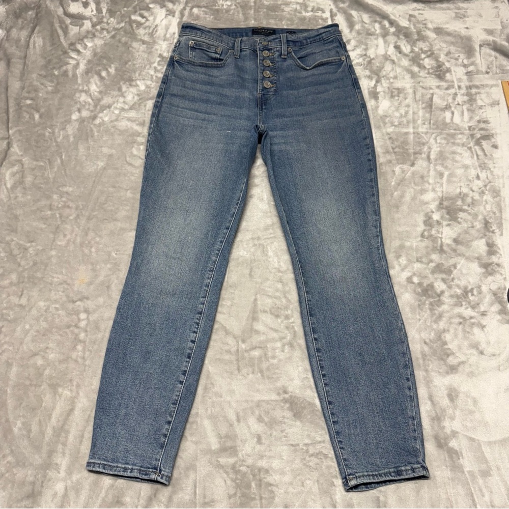 Lucky Brand Womens Jeans Light Demin Ankle Button Fly Size 6/28 RN 80318